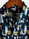 Men's Cotton Casual Holiday Pocket Short Sleeve Shirt