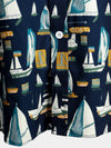 Men's Cotton Casual Holiday Pocket Short Sleeve Shirt