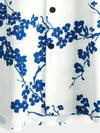 Men's Summer Floral Print Vintage Beach Casual Resort Holiday Short Sleeve Lapel Shirt