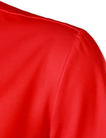 Men's Christmas Funny Santa Claus Xmas Costume Red Short Sleeve Shirt