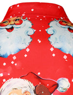 Men's Christmas Themed Santa Claus Xmas Costume Red Funny Long Sleeve Shirt