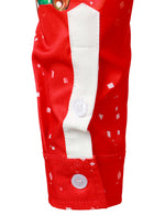 Men's Christmas Themed Santa Claus Xmas Costume Red Funny Long Sleeve Shirt