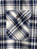 Men's Button Up Regular Fit Long Sleeve Plaid Flannel Casual Shirts