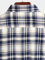 Men's Button Up Regular Fit Long Sleeve Plaid Flannel Casual Shirts