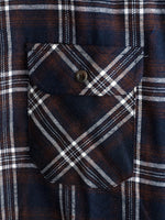 Men's Button Up Regular Fit Long Sleeve Plaid Flannel Casual Shirts
