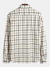 Men's Button Up Regular Fit Long Sleeve Plaid Flannel Casual Shirts