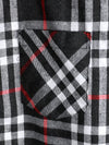 Men's Button Up Regular Fit Long Sleeve Plaid Flannel Casual Shirts