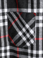 Men's Button Up Regular Fit Long Sleeve Plaid Flannel Casual Shirts
