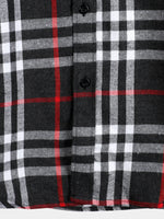 Men's Button Up Regular Fit Long Sleeve Plaid Flannel Casual Shirts