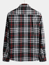 Men's Button Up Regular Fit Long Sleeve Plaid Flannel Casual Shirts