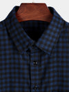 Men's Button Up Regular Fit Long Sleeve Plaid Flannel Casual Shirts