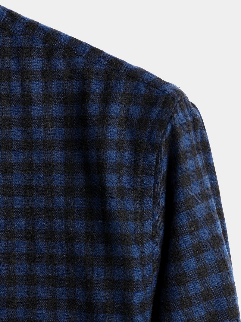 Men's Button Up Regular Fit Long Sleeve Plaid Flannel Casual Shirts