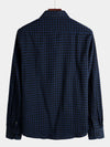 Men's Button Up Regular Fit Long Sleeve Plaid Flannel Casual Shirts