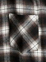 Men's Button Up Regular Fit Long Sleeve Plaid Flannel Casual Shirts