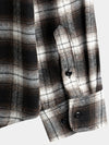 Men's Button Up Regular Fit Long Sleeve Plaid Flannel Casual Shirts