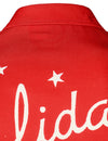 Men's Santa Claus Red Holiday Short Sleeve Christmas Shirt