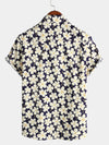 Bundle Of 3| Men's Floral Cotton Tropical Hawaiian Shirts