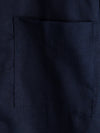 Men's Cotton & Linen Chest Pockets Solid Color Short Sleeve Shirt