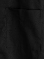 Men's Cotton & Linen Chest Pockets Solid Color Short Sleeve Shirt