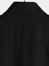 Men's Cotton & Linen Chest Pockets Solid Color Short Sleeve Shirt