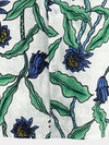 Men‘s Summer Floral Print Short Sleeve Casual Holiday Pocket Shirt