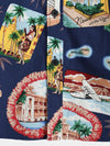 Men's Casual Hawaiian Beach Vacation Short Sleeve Shirt