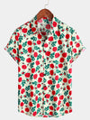 Bundle Of 3| Men's Floral Cotton Tropical Hawaiian Shirts
