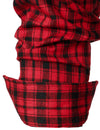 Men's Plaid Double Pocket Button Up Lapel Long Sleeve Flannel Shirt