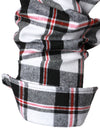 Men's Plaid Double Pocket Button Up Lapel Long Sleeve Flannel Shirt
