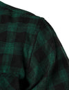 Men's Casual Plaid Double Pocket Flannel Checkered Button Up Long Sleeve Shirt