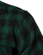 Men's Casual Plaid Double Pocket Flannel Checkered Button Up Long Sleeve Shirt