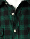 Men's Casual Plaid Double Pocket Flannel Checkered Button Up Long Sleeve Shirt