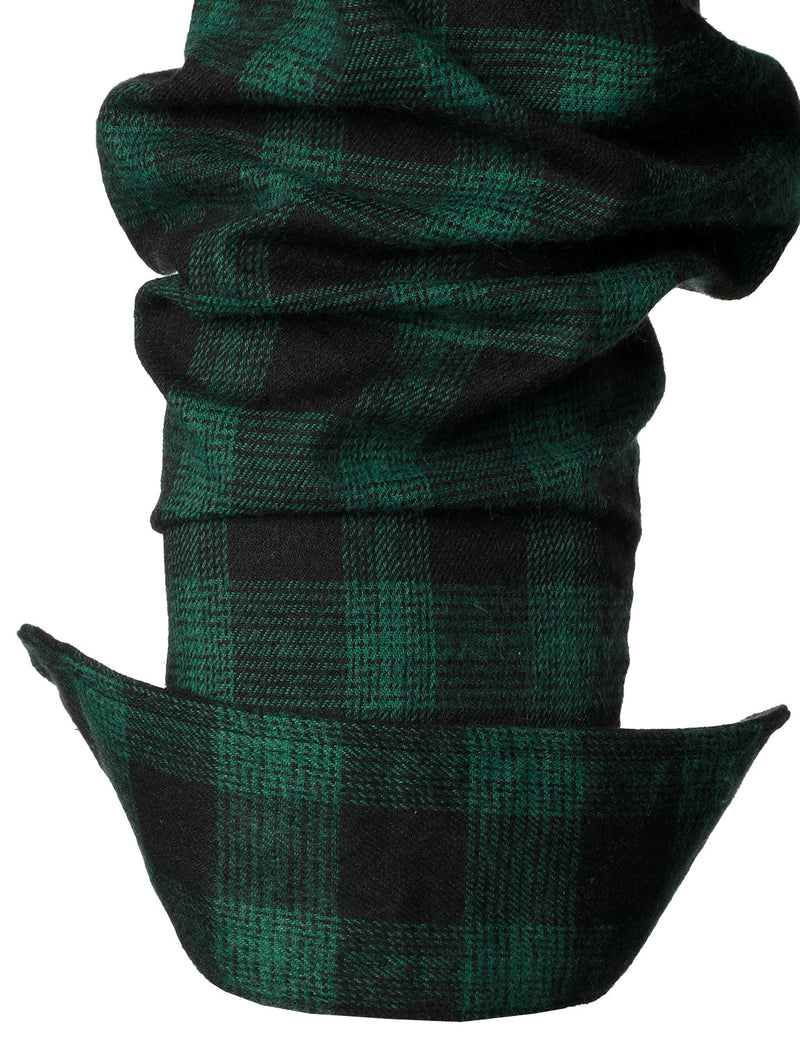 Men's Casual Plaid Double Pocket Flannel Checkered Button Up Long Sleeve Shirt