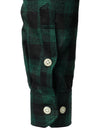 Men's Casual Plaid Double Pocket Flannel Checkered Button Up Long Sleeve Shirt