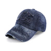 Men's Classic Retro Ripped Cowboy Baseball Cap