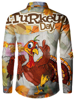 Bundle Of 2|Men's Printed Regular Fit Festive Long Sleeve Shirt