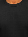 Men's Casual Round Collar Fall Winter Warm Long Sleeve Fleece Sweatshirt
