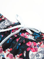 Men's Summer Skull Print Casual Beach Holiday Shorts Swimming Trunks