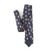 Men's Santa Claus Xmas Holiday Navy Blue Christmas Tie
