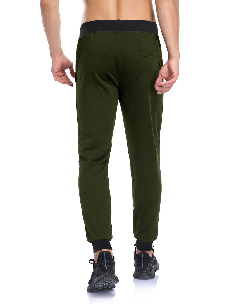 Men's Casual Zipper Pockets Sports Pants