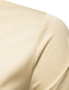 Men's Solid Color Classic Button Up Long Sleeve Casual Shirt