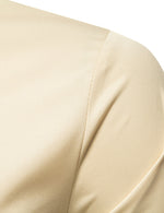 Men's Solid Color Classic Button Up Long Sleeve Casual Shirt
