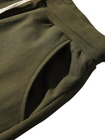 Men's Leisure Cotton Pocket Beach Cargo Sweatpant Sports Shorts