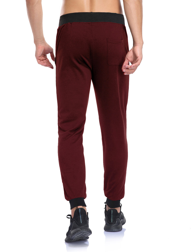 Men's Casual Zipper Pockets Sports Pants