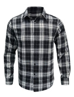 Men's Classic Plaid Vintage Button Up  Long Sleeve Shirt
