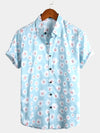 Bundle Of 3 | Men's Floral Cotton Tropical Hawaiian Shirts