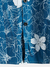 Men's Floral Printed Holiday Breathable Short Sleeve Shirt