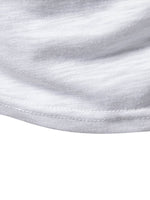 Men's Solid Color Casual Short Sleeve T-Shirt