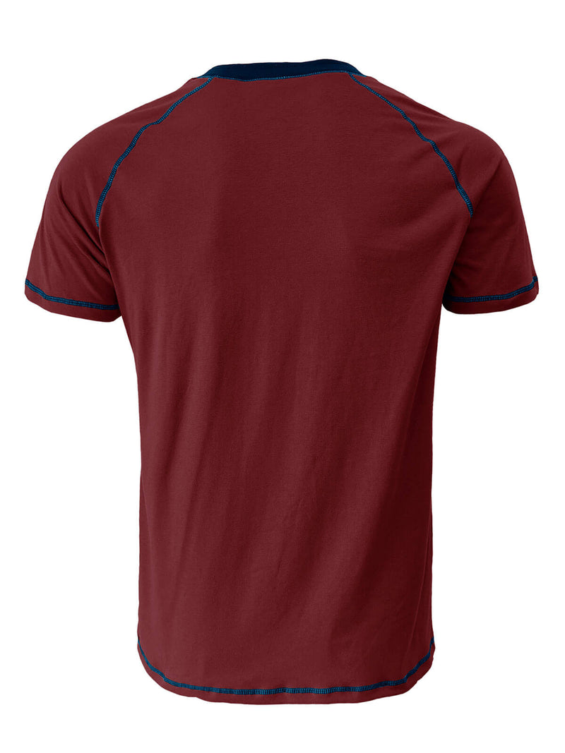 Men's Solid Color Summer Casual Short Sleeve T-Shirt
