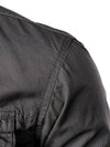Men's Long Sleeve Lapel Pocket Cotton Army Outdoor Casual Shirt